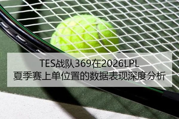 TES战队369在2026LPL夏季赛上单位置的数据表现深度分析